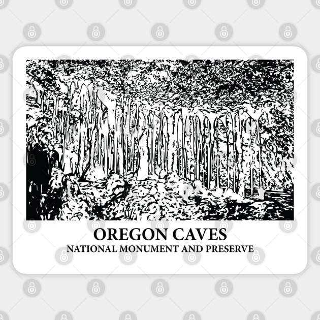Oregon Caves National Monument Sticker by Lakeric